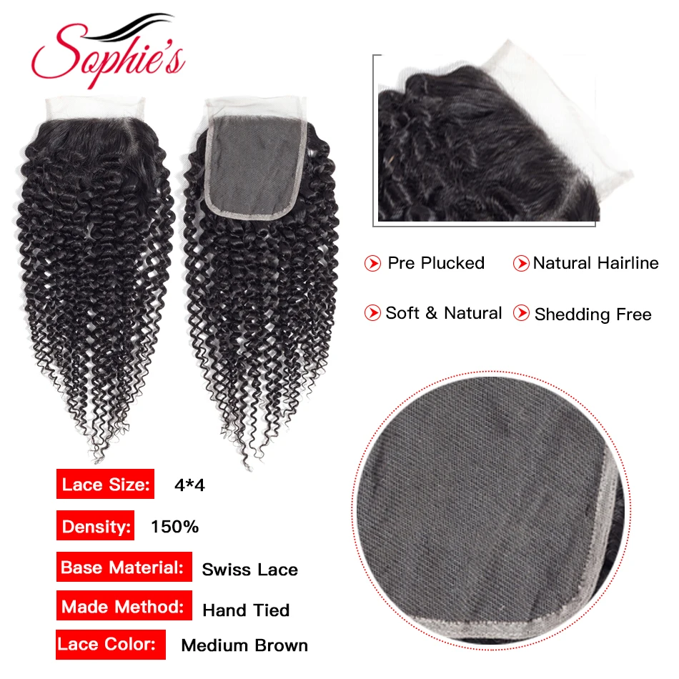 Sophies Peruvian Hair Bundles With Closure Curly Hair 3 Bundles With Closure 100% Remy Human Hair Bundles With Closure 4pcs/Lot Sophies Peruvian Hair Bundles With Closure Curly Hair 3 Bundles With Closure 100% Remy Human Hair Bundles With Closure 4pcs/Lot