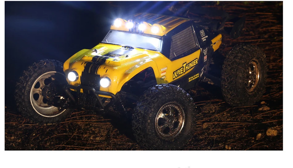 4WD высокая скорость rc гоночный 2,4 г 40 км/ч 1:12 пульт дистанционного управления Внедорожник rc гусеничный привод восхождение RC игрушки, светодиодные лампы авто дистанционного автомобиля 12891