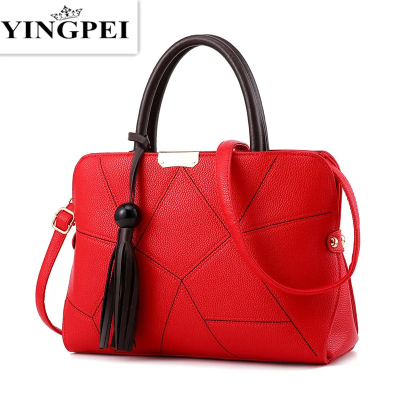 YINGPEI Leather font b Women b font Messenger font b Bags b font font b Handbags