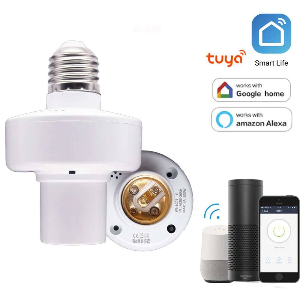 smart light socket google home