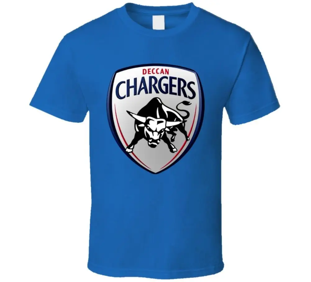 Decan Chargers Cricket Ipl индийская футболка крутая Повседневная с гордостью Мужская
