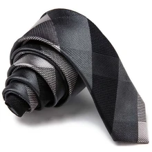 Весна Осень шелк 5 см обтягивающие мужские галстуки модные повседневные дизайнерские брендовые хип хоп тонкие галстуки vT0264