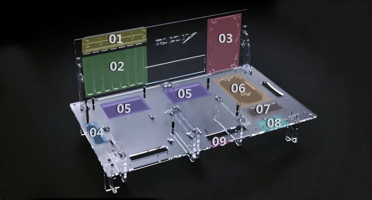 Diy Pc Test Bench Open Frame Computer Case For Itx Atx Matx