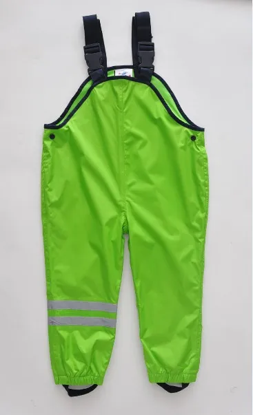 Topolino/ ; Розничная ; водонепроницаемые ветрозащитные комбинезоны для мальчиков и девочек; Детские Водонепроницаемые брюки; размеры от 74 до 128; минимальный заказ: 1 шт - Цвет: green color
