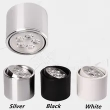 6 Вт 10 Вт 14 Вт 18 Вт поверхностный монтаж с регулируемой яркостью Светодиодный точечный светильник высокой мощности Светодиодный точечный потолочный светильник Кухня Ванная комната светодиодный светильник s