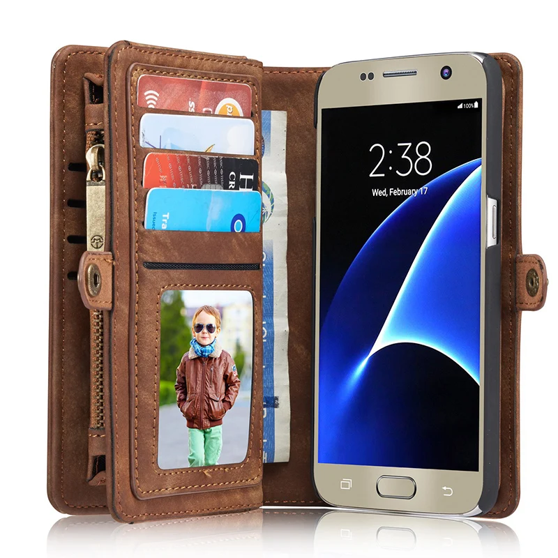 imágenes para Lujo Caja Genuina del Cuero Del Tirón de la Carpeta Bolsa Del Teléfono Casos Para s7 borde de Alta Calidad Con Los Titulares de Tarjetas 2 en 1 diseño Original Caseme imágenes para Lujo Caja Genuina del Cuero Del Tirón de la Carpeta Bolsa Del Teléfono Casos Para s7 borde de Alta Calidad Con Los Titulares de Tarjetas 2 en 1 diseño Original Caseme