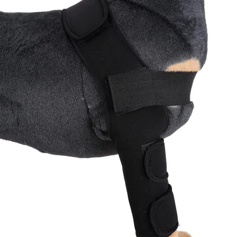 2 шт. собака Elbow Protector дополнительной поддерживающая собака собак задних ног скакательного совместных Обёрточная бумага защищает раны аксессуары для собак Mascotas S/ m/l