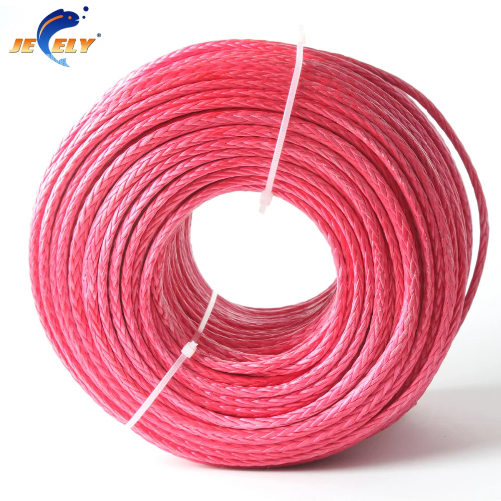 Jeely 10 м 2000 фунтов uhmwpe волоконная оплетка плоская катушка для спиннинга 2 8 мм 16