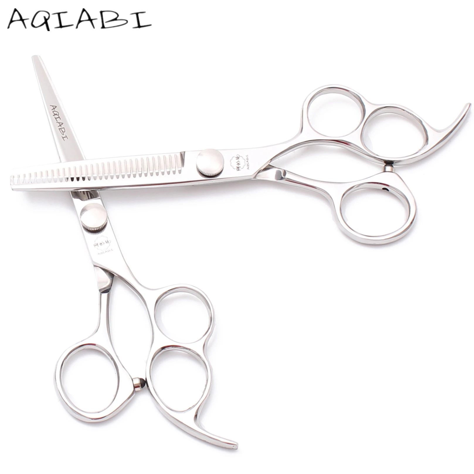 A9011 6 Aqiabi 440c Professional Human Hair Scissors