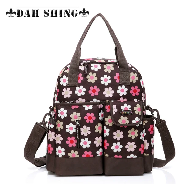 7 colors Multiple bearing High Quality Baby bag Durable Diaper Backpakc