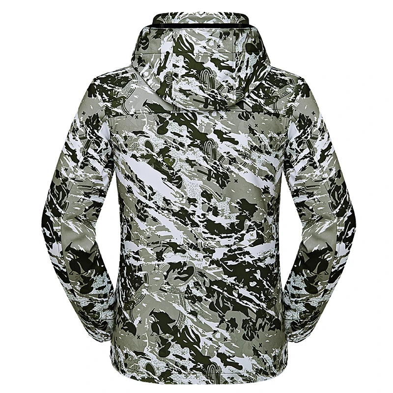 Hot Sale 2018 Camouflage Men Jacket High Quality Spring Autumn Casual Soft Shell Men Jackets Hooded Zipper Sportwear Size L-5XL (2)
