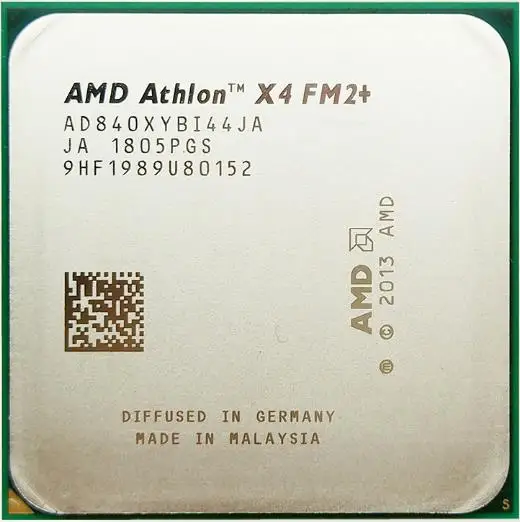 Процессор AMD Athlon X4 840X840 3 1 ГГц 65 Вт четырехъядерный процессор FM2 + 100% работающий