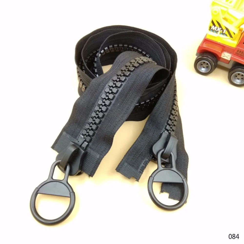 20 Big Size Resin Zipper Auto Lock Double Sliders 100cm 1pcs For