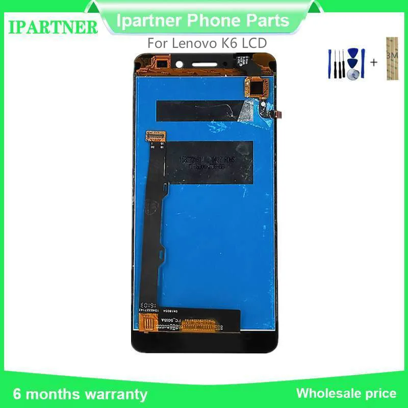 

Lcd New Touch Screen Digitizer Glass LCD Display Assembly For Lenovo K6 5 Inch With 3M Sticker