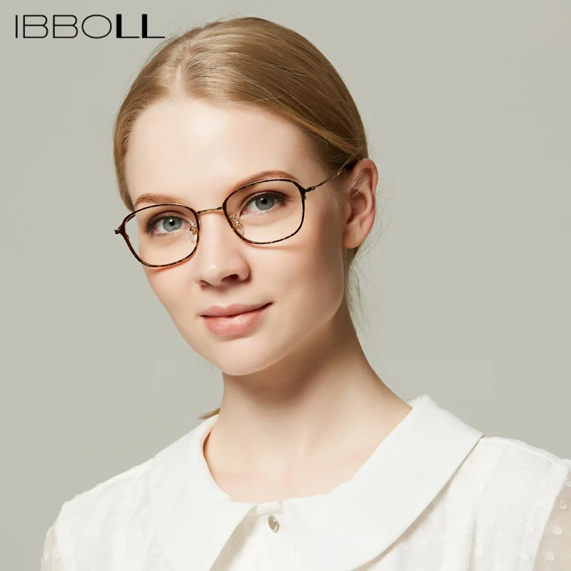 Ibboll ретро оптические оправы для глаз женщин прозрачные очки Роскошные женские
