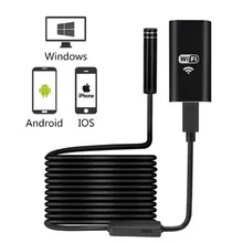 

Ear Spoon Borescope IP67 Endoscope Mobile Phones 8.0MM HD Endoscope Black Inspection Durable 8LED Metal Free Shipping