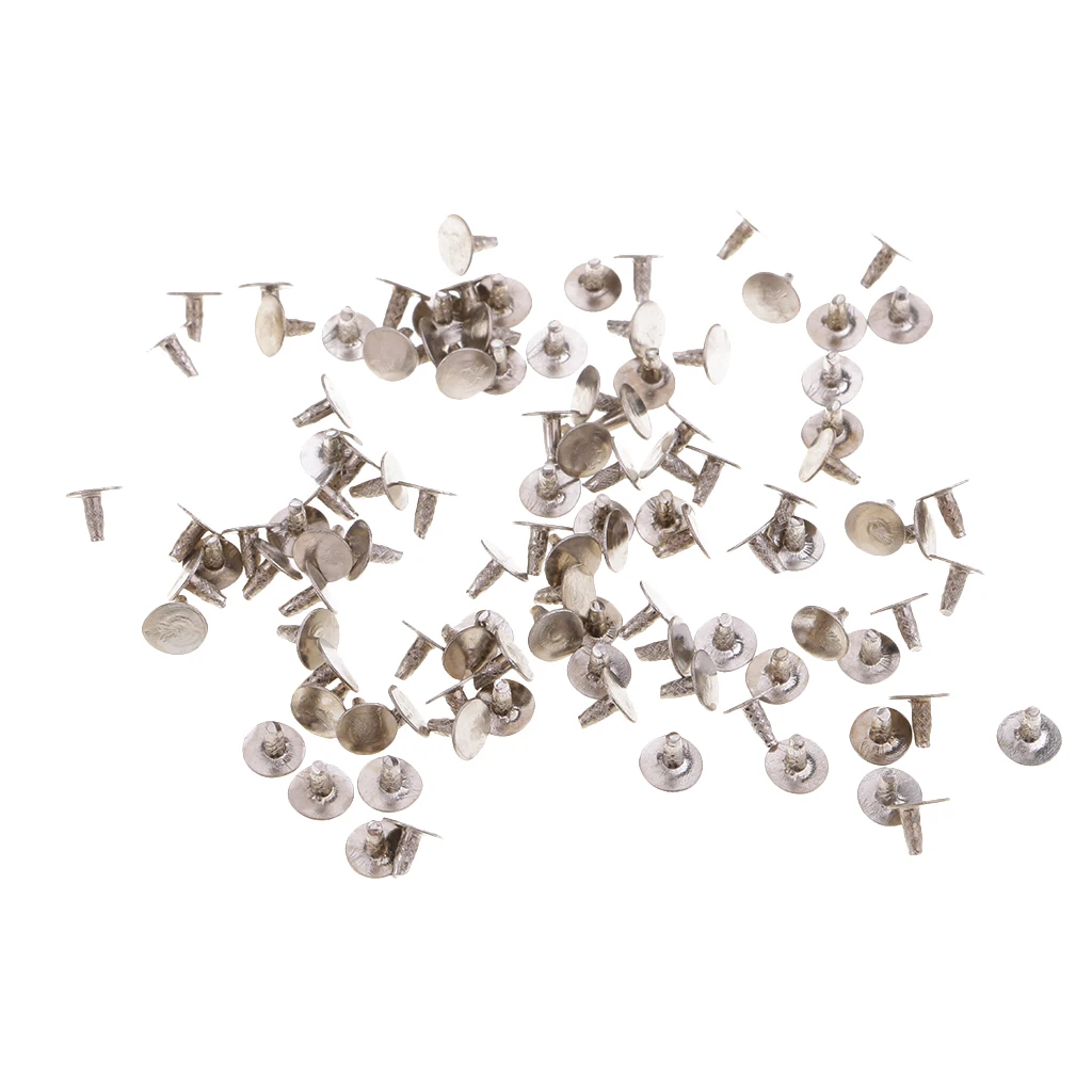 fityle 100 Sets 8.4mm Snap Fasteners Press Stud Rivet Sewing Leather Craft Clothing