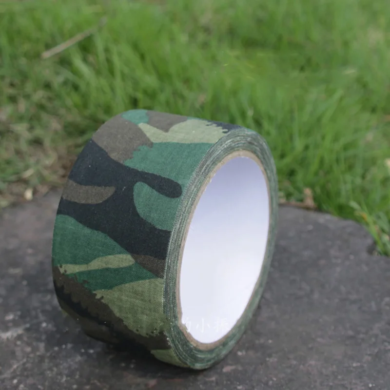 

5cmx10m Outdoor Adhesive Wrap Tape Waterproof Camouflage Army Decorative Bandage on War Game Hidden Masking Hunting Shooting Gun