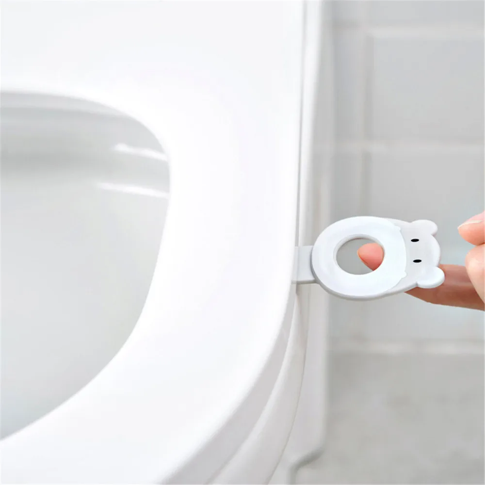2PCS Portable Toilet Seat Lifters Convenient To Toilet Lid Device Is Mention Toilet Potty Ring Handle Home Bathroom Products Set