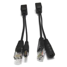 Пассивный 100 Мбит/с Power Over Ethernet PoE кабель-адаптер RJ45 PoE Splitter инжектор разъем комплект