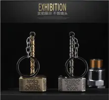 Creative Thor's Hammer Usb Charge Electronic Cigarette Lighter Flameless Windproof Cigarette Lighter Keychain Smoking Lighter moonlight sword creative windproof lighter bronze