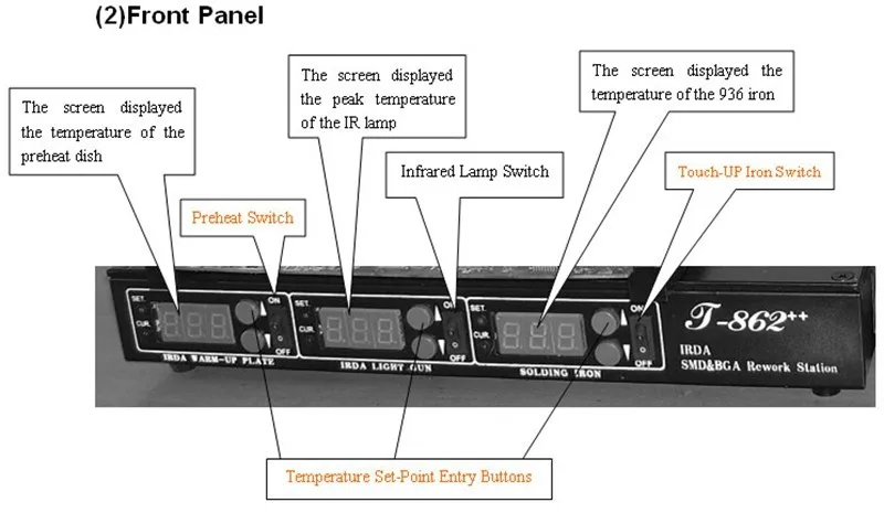 Авторизованная паяльная станция PUHUI BGA T-862++ сварочный аппарат IRDA T862++ инфракрасный SMT SMD IRDA BGA сварщик T 862 обновленная модель