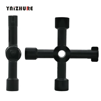 

Multi-function electric control cabinet inside triangle key wrench elevator water meter valve square hole key