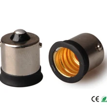 6 шт. BA15S к E12 патрон лампы адаптер конвертер, BA15S к канделябру конвертер