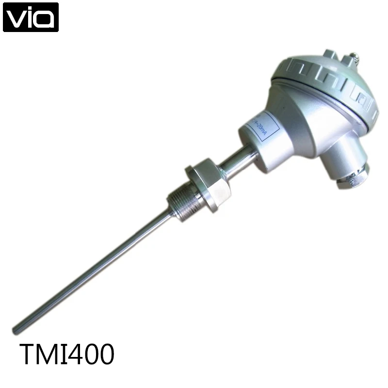 TMI400-200~+ 1600 C Температура детектор Крытый датчик температуры 4~ 20mA зонд
