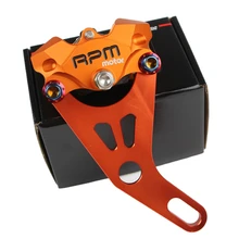 8.7'' 220mm Universal RPM Motorcycle Rear Brake Set CNC Scooter Brake Caliper+Disc Adapter Bracket For Honda Yamaha BWS Suzuki anti lock braking system for qj keeway chinese scooter brake caliper honda yamaha kawasaki motorcycle atv moped scooter abs part
