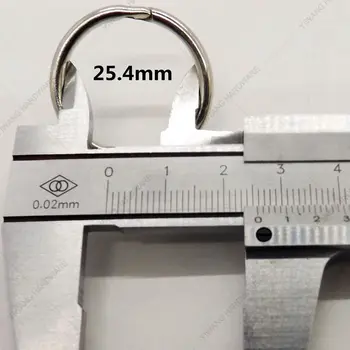 

Hot Sales metal open ring 10pcs per set office ring binder hanging ring O ring