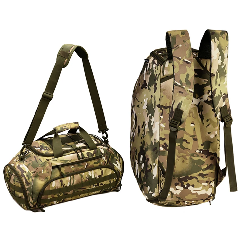 35L Multi function Sports Bag Outdoor Camouflage Tactical Bag Gym Bags