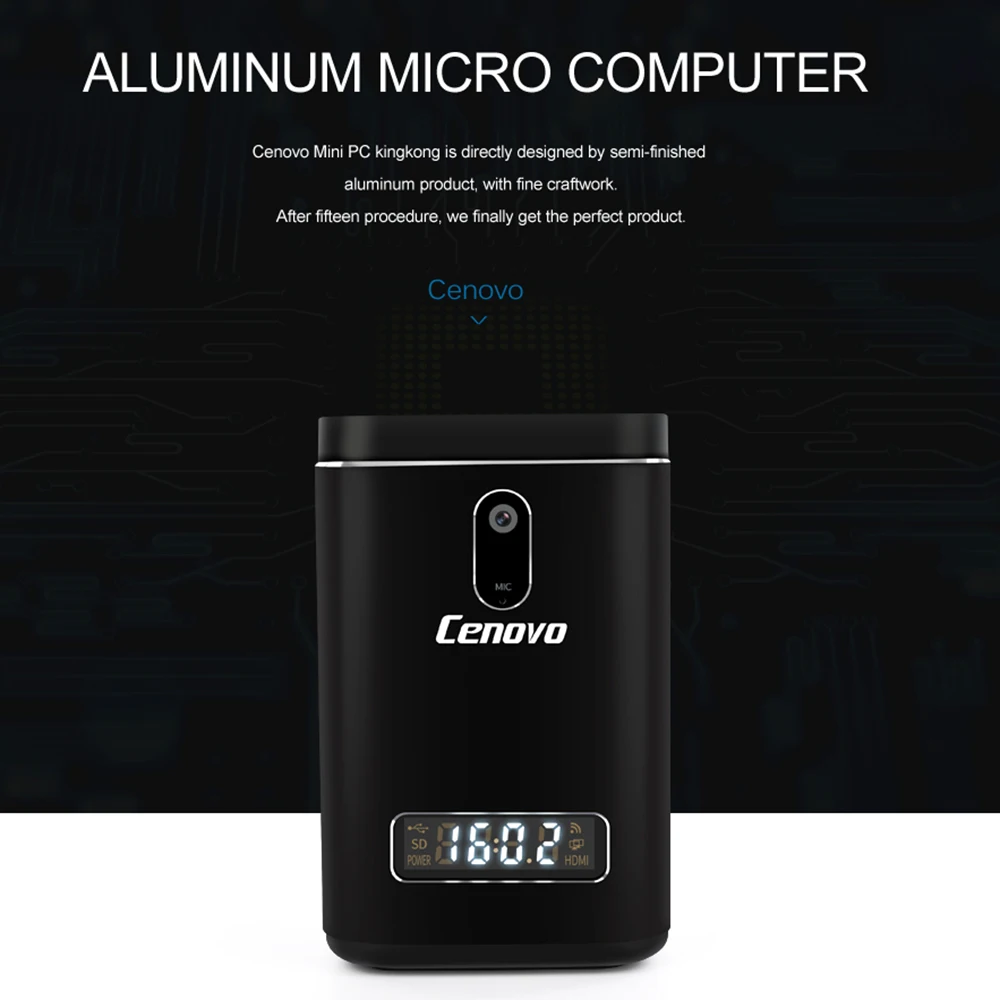 Lowest Price Cenovo Windows 10 Mini PC 4GB / 64GB Intel Cherry Z8300 Quad Core  4K * 2K 2.4G / 5G WiFi Bluetooth 4.0 2MP Camera Smart TV Box Lowest Price Cenovo Windows 10 Mini PC 4GB / 64GB Intel Cherry Z8300 Quad Core  4K * 2K 2.4G / 5G WiFi Bluetooth 4.0 2MP Camera Smart TV Box