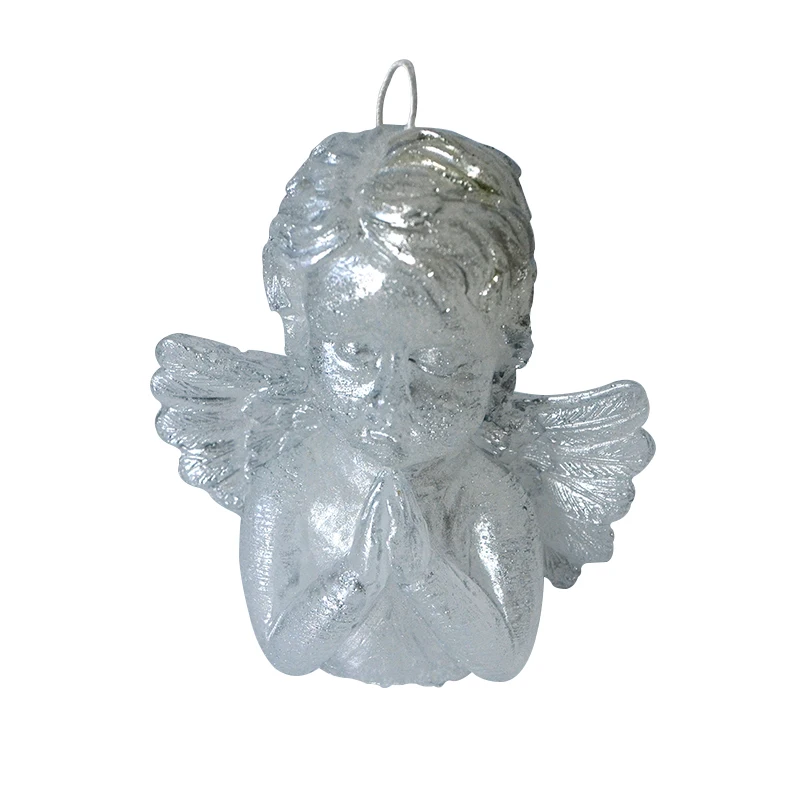 

Nicole 3D Silicone Mold for Soap Candle Making Praying Angel Shape Mould DIY Handmade Craft Tool