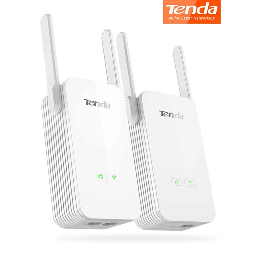 Original Tenda PH15 1000M Gigabit Wireless Router Powerline Wifi Extender Network Adapters Homeplug for HD Video