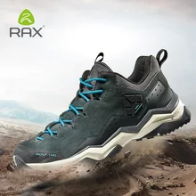 RAX Bottes Tactiques hommes Désert Combat En Extérieur Voyage Bottes Chaussures En Cuir Automne Hiver Cheville Hommes Bottes de Travail chaussures 63-5C371