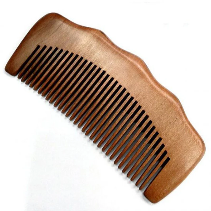 الطبيعية لا ساكنة غرامة الأسنان مشط أنواع الشعر أدوات العناية بالشعر القديم الخوخ الخشب Combs Aliexpress