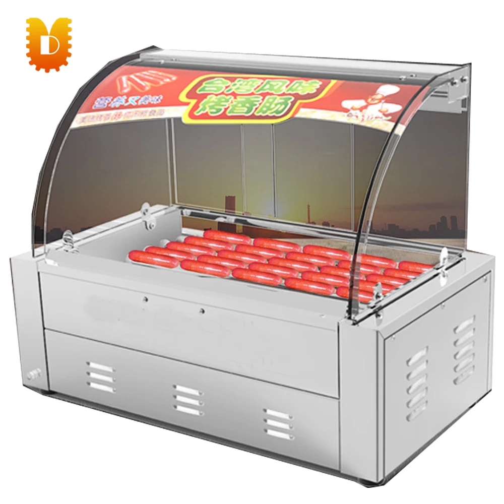 Commercial hot dog roller machine sausage roasting machine with 7