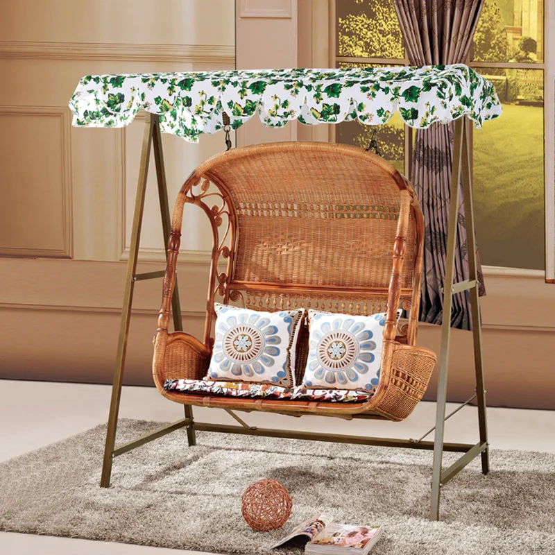 Us 840 0 Us Chinese Double Basket Wicker Chair Swing Hanging Baskets Balcony Leisure 0057 In Hanging Baskets From Home Garden On Aliexpress Com