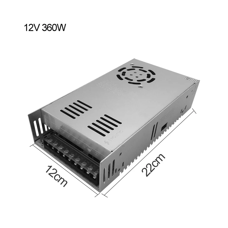 360W 12V 30A переключатель Питание коммутации Драйвер адаптер Напряжение