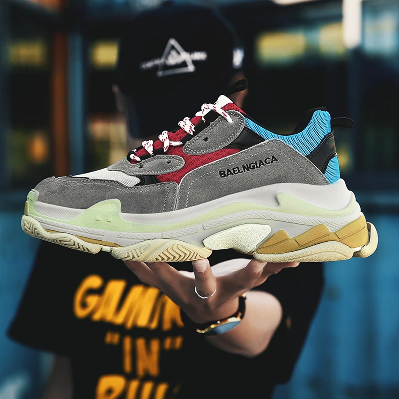 

Running Shoes For Men Women 2018 Athletic Footwear Brands Sport Sneakers for Jogging Walking Shoes Black Red Gym Sneakers Men