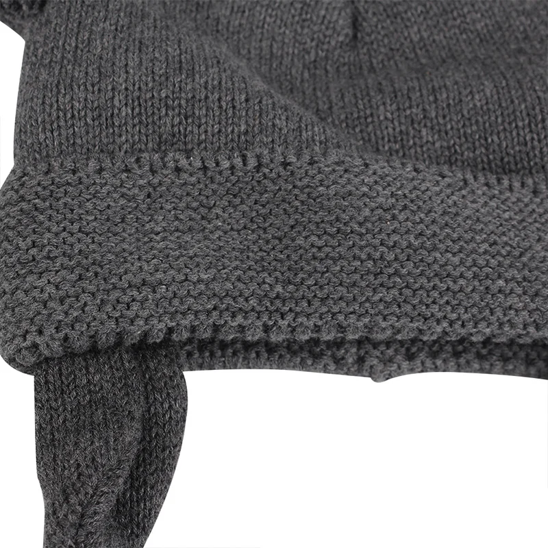 Velvet Knit Nebworn Baby Hat Warm Winter Infant Beanie Twist Lace Up Baby Hat With Pompom Cute Crochet  Hat For Baby Girls Boy   (11)