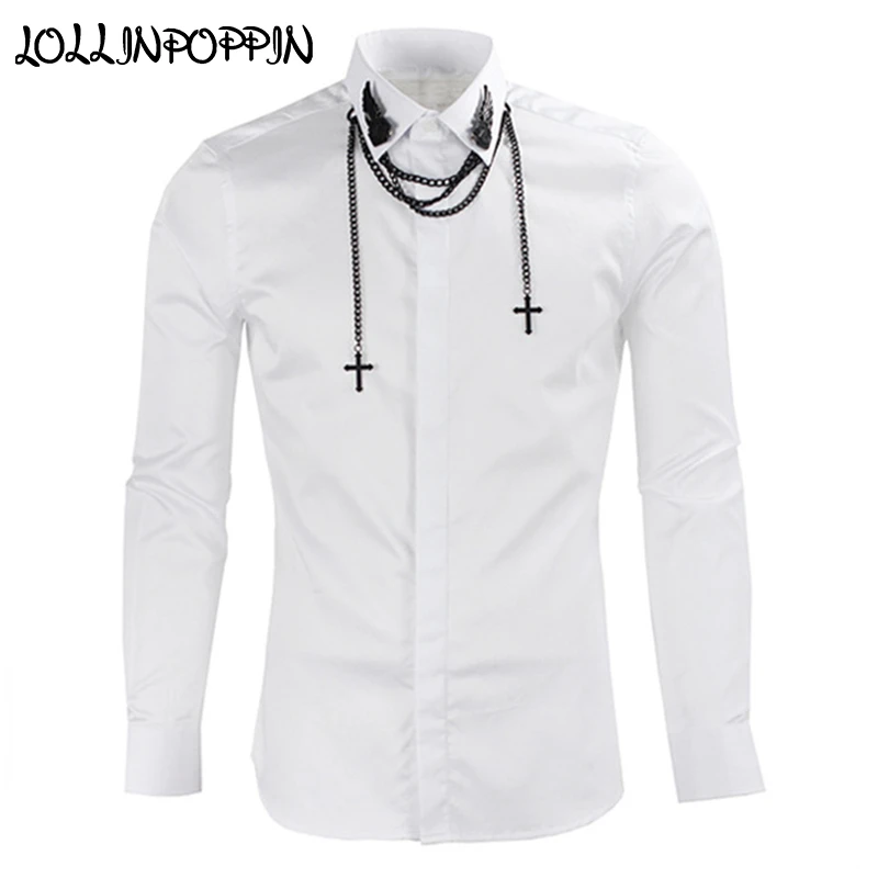 mens white dress shirt 100 cotton