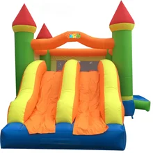 Free Shipping To Russia Inflatable Trampoline For Kids Party Both Slide Bouncy Castle With Blower Free Shipping To Russia Inflatable Trampoline For Kids Party Both Slide Bouncy Castle With Blower