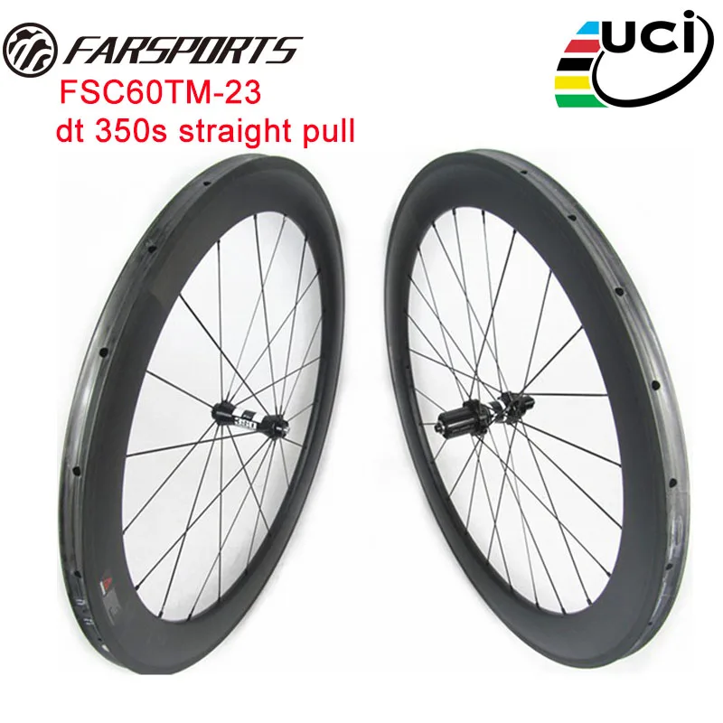UltraLight 60 mm Deep 21 mm Wide 700c Carbon Tubular Rim 20h