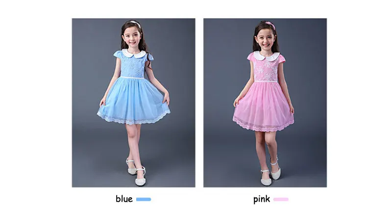 Summer Lace Dress Girls (2)