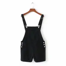 Большие размеры черные женские джинсовые комбинезоны для детей; Шорты новые модные джинсовые шорты, с завышенной талией, карманы, манжеты женские джинсовые брюки 5XL