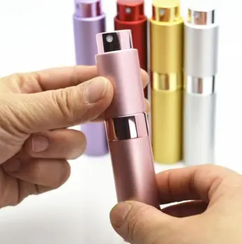 10ml Twist Mini Travel Portable Aluminum Refillable Spray Perfume Bottle Empty Containers With Atomizer LX3023 10ml Twist Mini Travel Portable Aluminum Refillable Spray Perfume Bottle Empty Containers With Atomizer LX3023