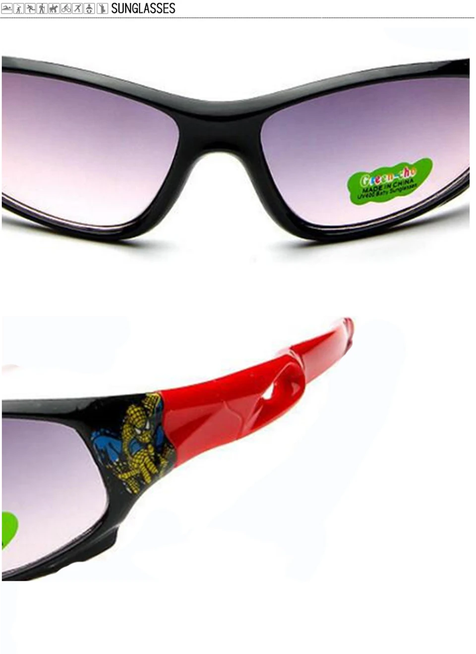 jumlai Sport Sunglasses Kids Children Sun glasses Girl Boy Outdoor Eyeglasses Flexible Spectacles UV400 Oculos  (12)