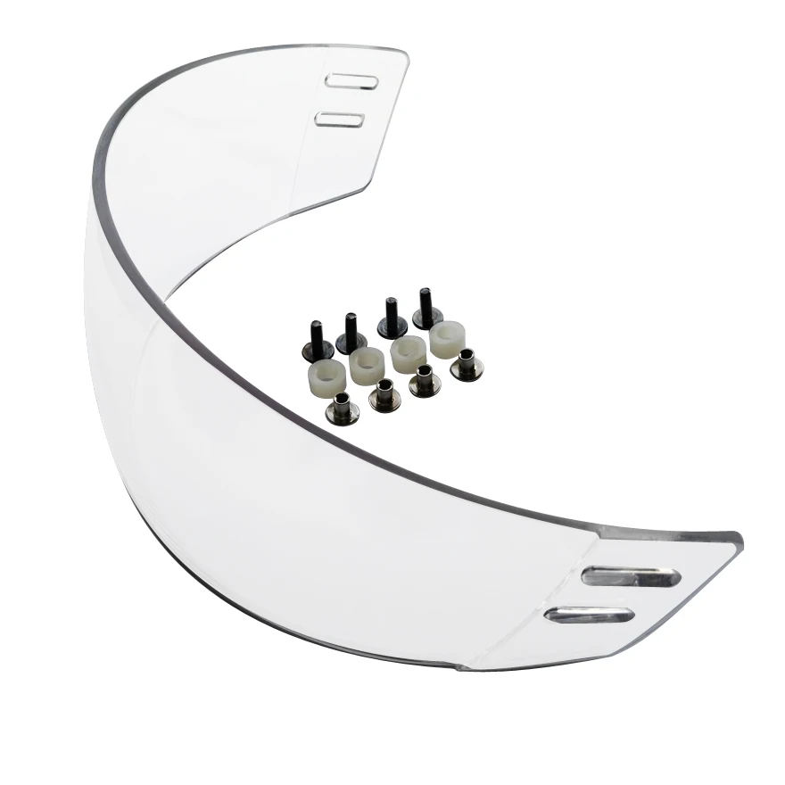 Hot Sale Pro Straight Cut Half Shield Ice Hockey Helmet Visor Hockey Accessories Protective